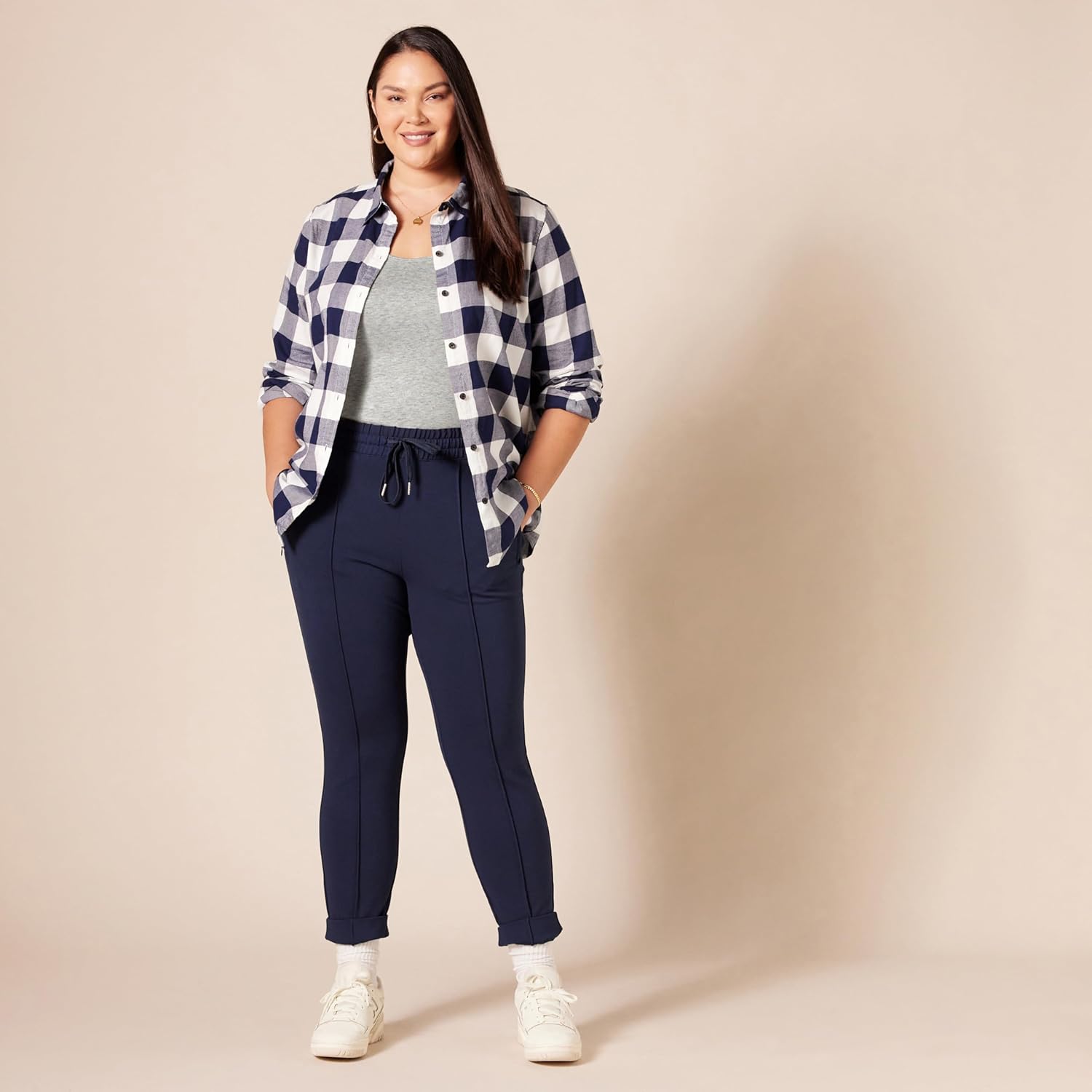 Thumbnail 6 de Amazon Essentials Damen Tanktop, Schmale Passform, 2er-Pack