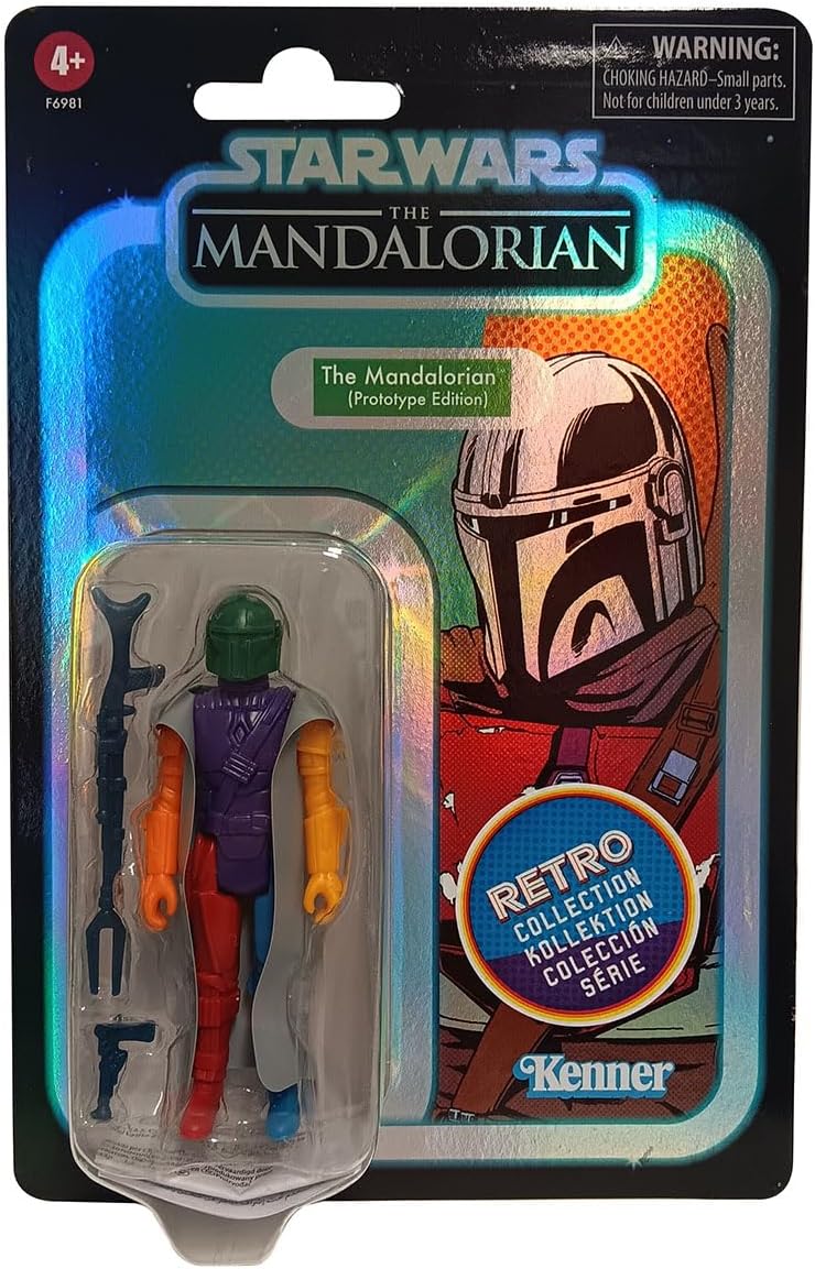 Detalle de Star Wars F69815L2 The Mandalorian Prototype Edition Figure, 9.5 cm