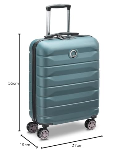 Thumbnail 10 de DELSEY Paris AIR Armour Slim, valise cabine rigide extensible 34 L, verte