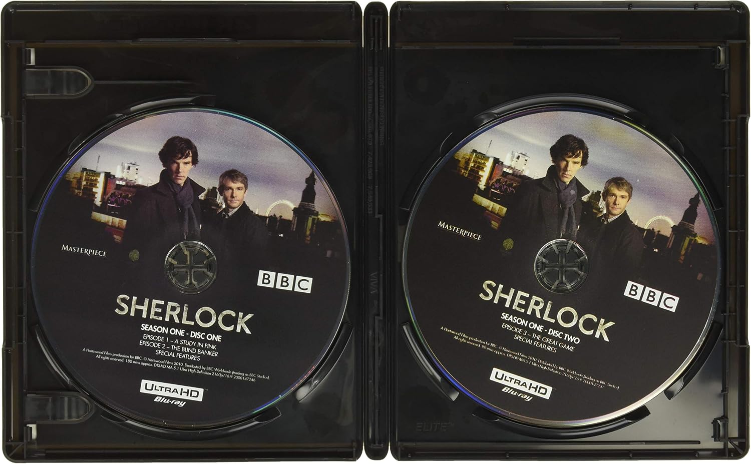 Thumbnail 2 de Sherlock: Season One 4K Ultra HD Drama Series, 2-Disc Set