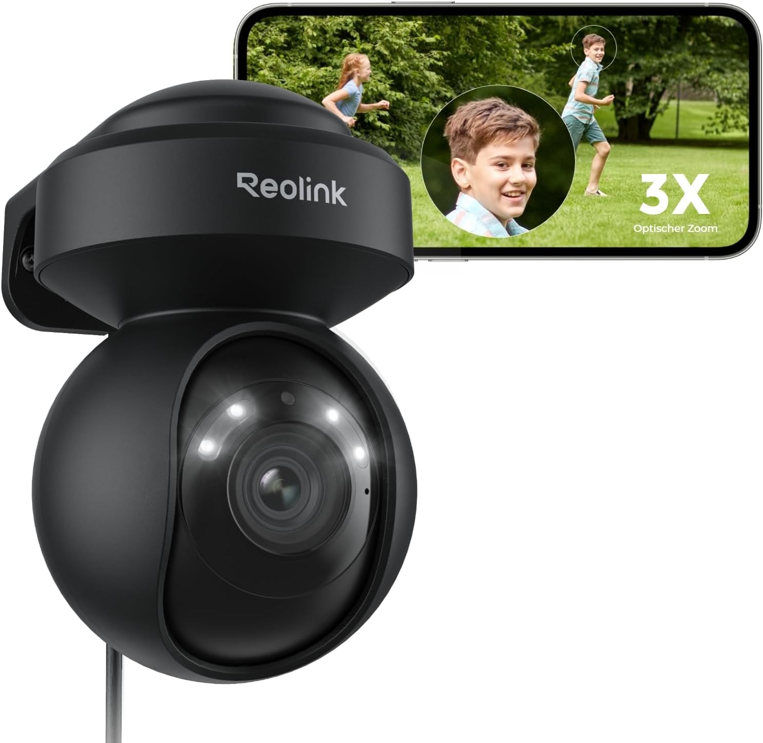Detalle de Reolink E1 Outdoor 5MP PTZ-Kamera