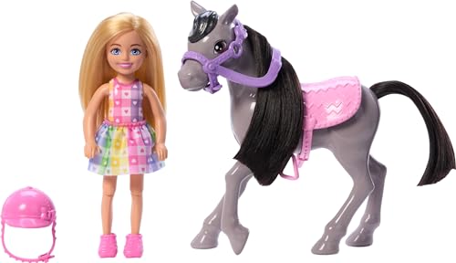Thumbnail 4 de Barbie Chelsea HTK29 con poni, 3 años