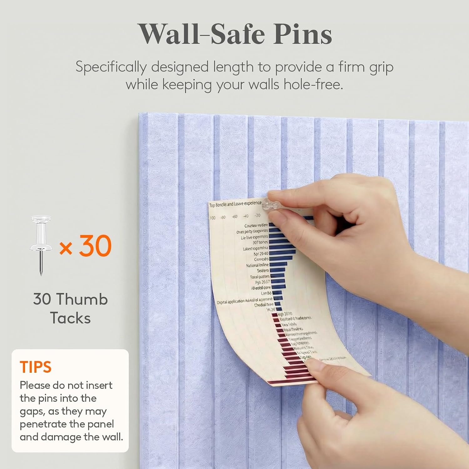 Thumbnail 6 de Lifewit Filz Pinnwand 90 × 60 cm Selbstklebend – 6er Set, Blauviolett, inklusive Pins