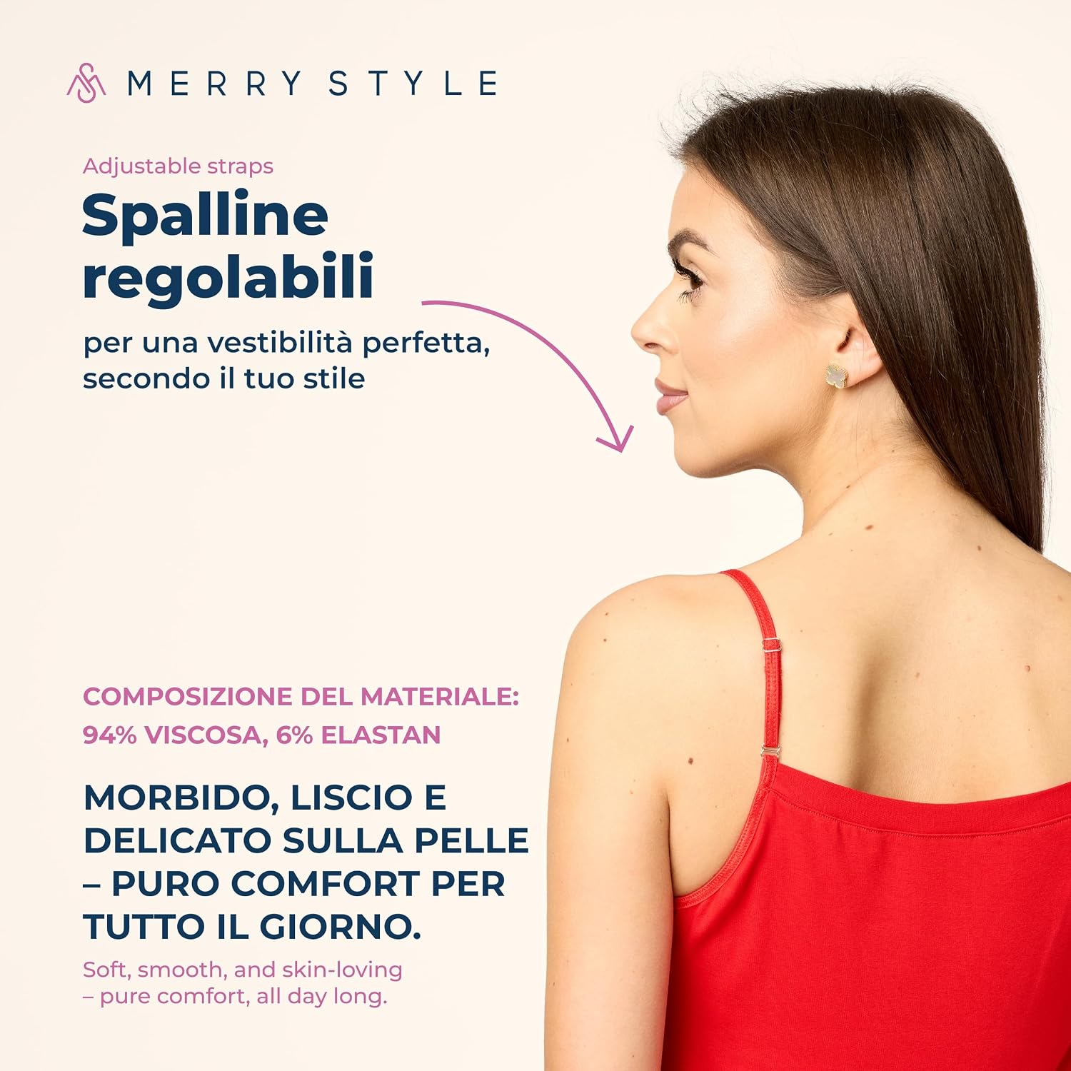 Detalle 2 de Merry Style MS10-315 sottoveste donna