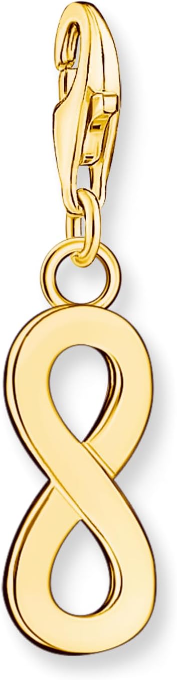 Thumbnail 2 de THOMAS SABO Damen Charm-Anhänger Eiffelturm Paris Herz Charm Club aus 925 Sterling Silber 0904-415-12