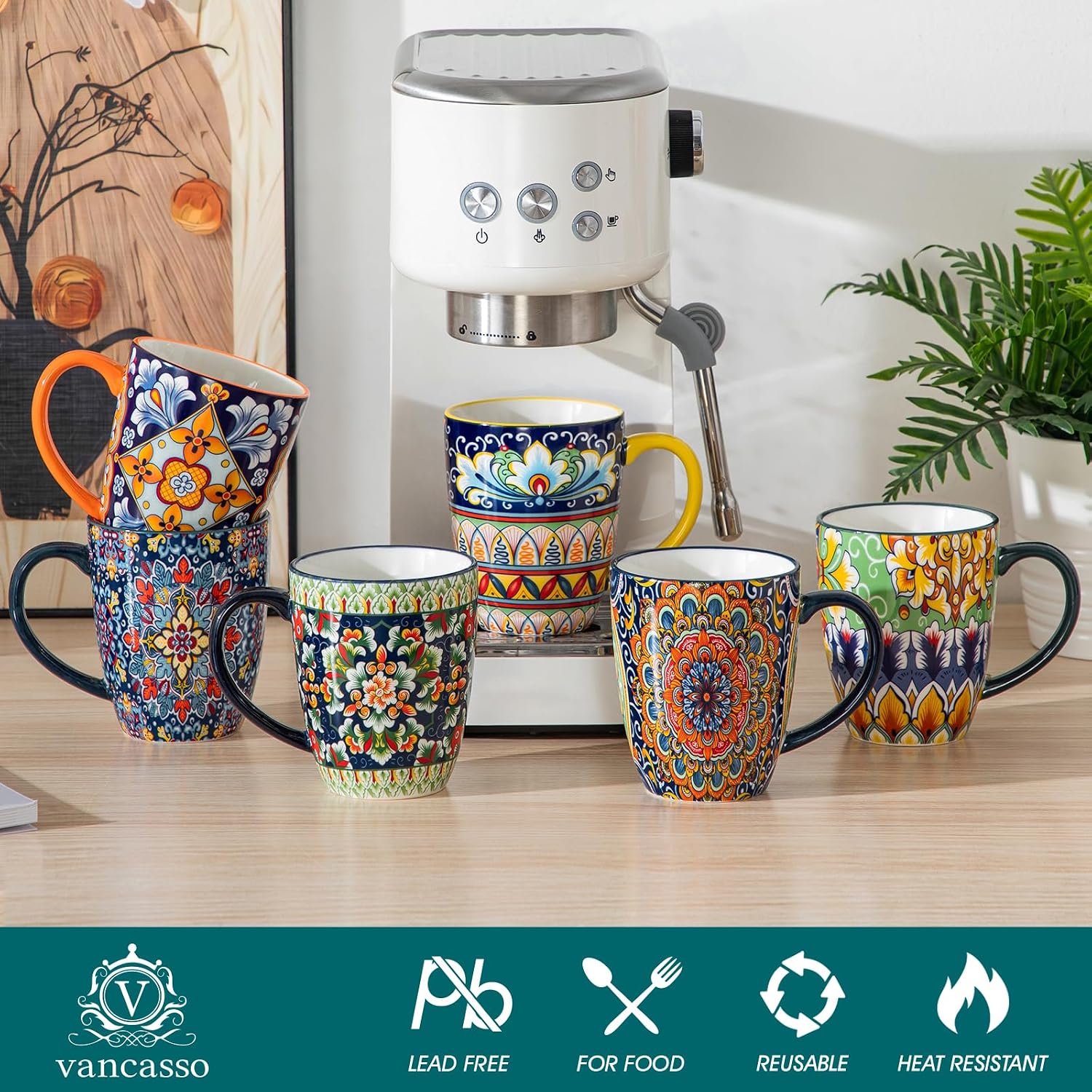 Detalle de vancasso SIMI 360ml mug set