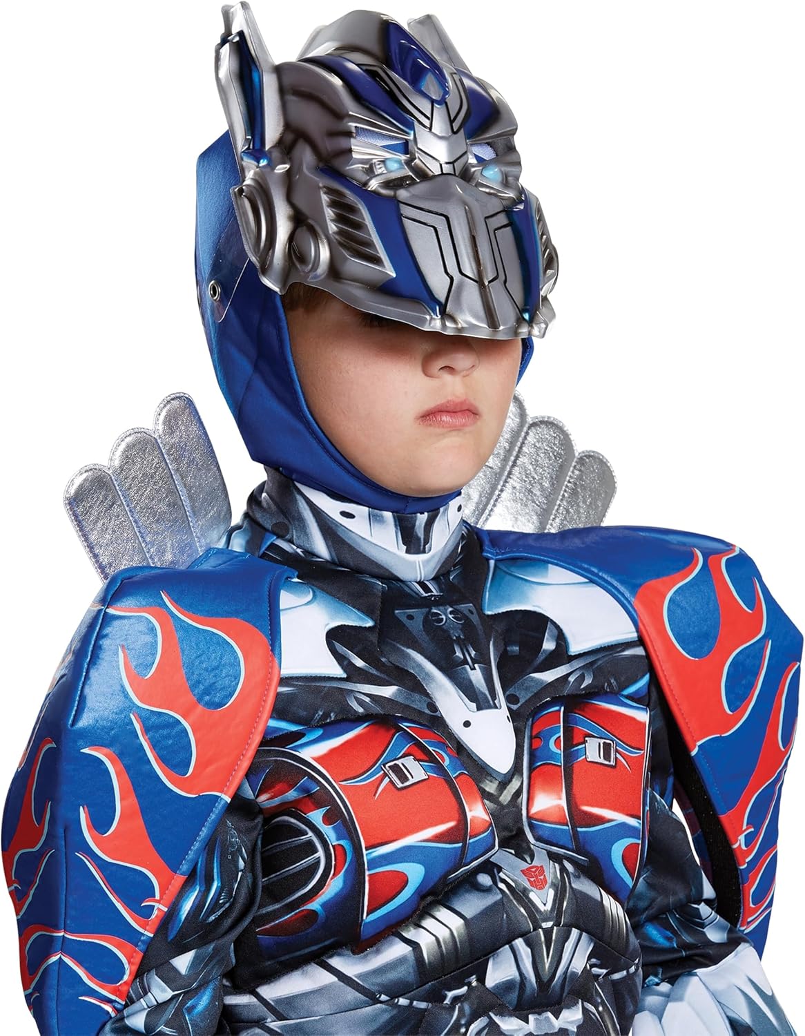Detalle de Disguise Optimus Prime Prestige Kids' Transformers Costume with Hood and Mask