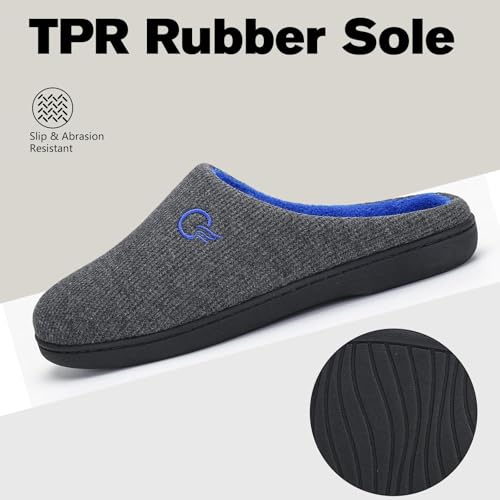 Thumbnail 6 de Mishansha zapatillas de casa para hombre y mujer, gris, talla 42/43