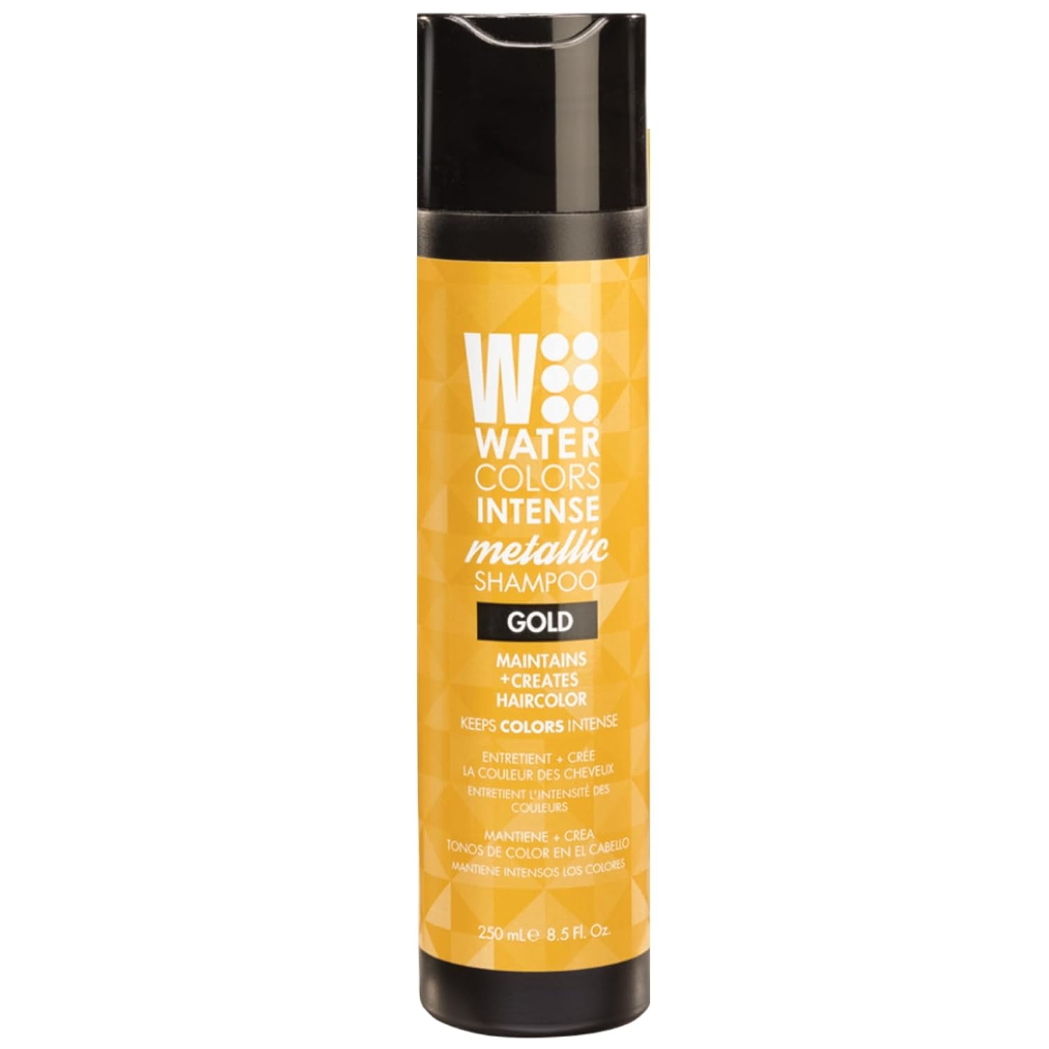 Detalle 1 de Watercolors INTENSE METALLIC Semi-Permanent Color Depositing Shampoo (Silver) — Sulfate & Paraben Free, 8 fl oz