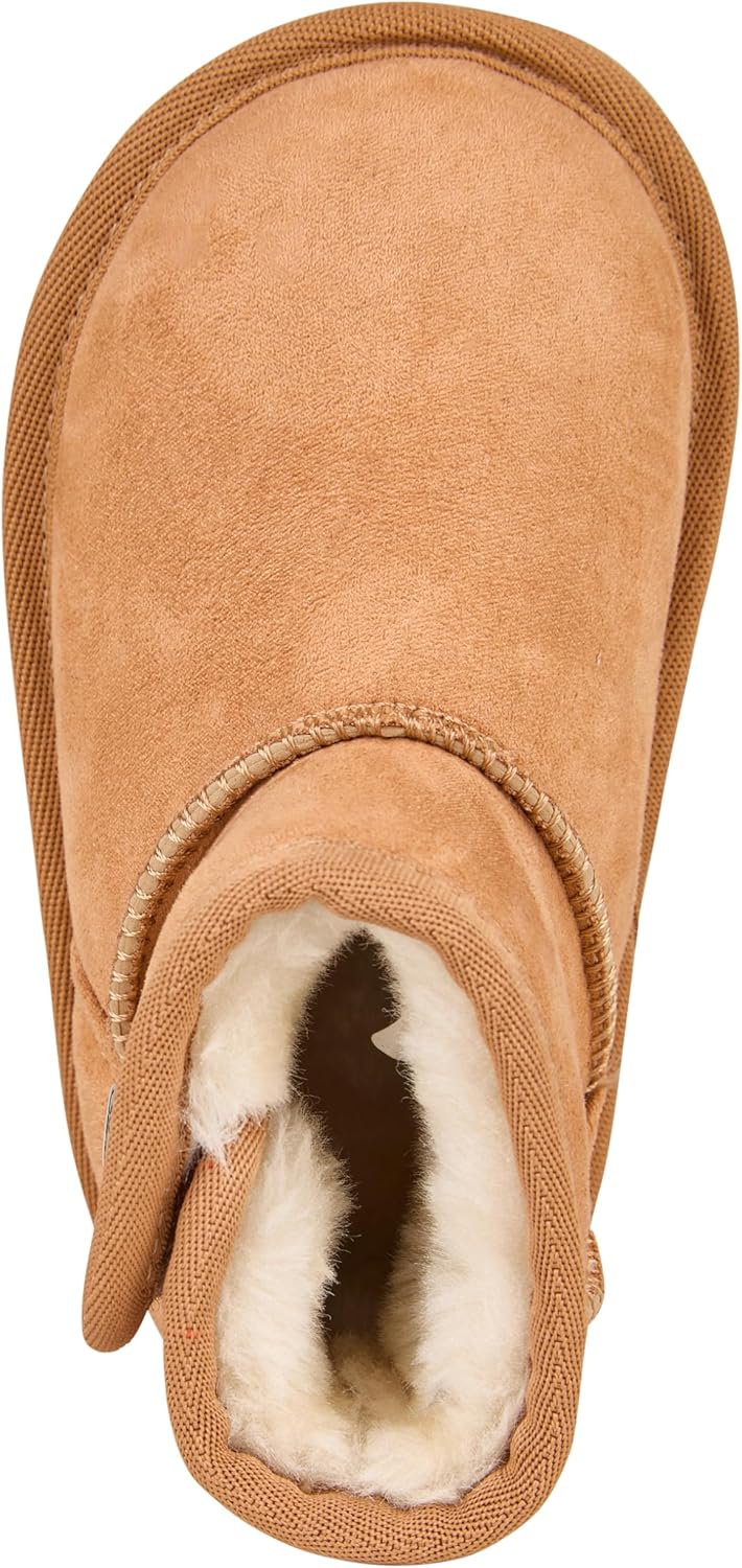 Thumbnail 3 de Sterntaler Unisex Kinder-Halbschuh UniSneaker (Klett, Teddyfutter) – braun melange, Größe 29