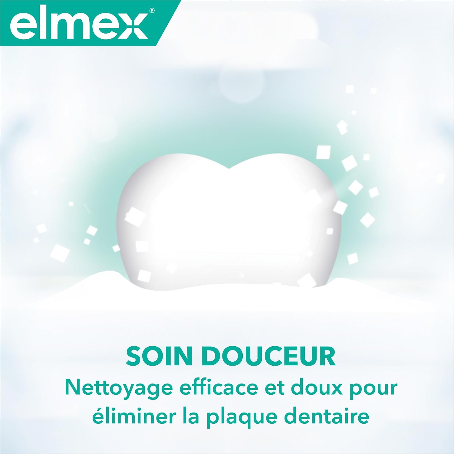 Thumbnail 6 de Elmex Dentifrice Sensitive Haleine Fraîche 0% Colorants – Lot de 2 × 75 ml