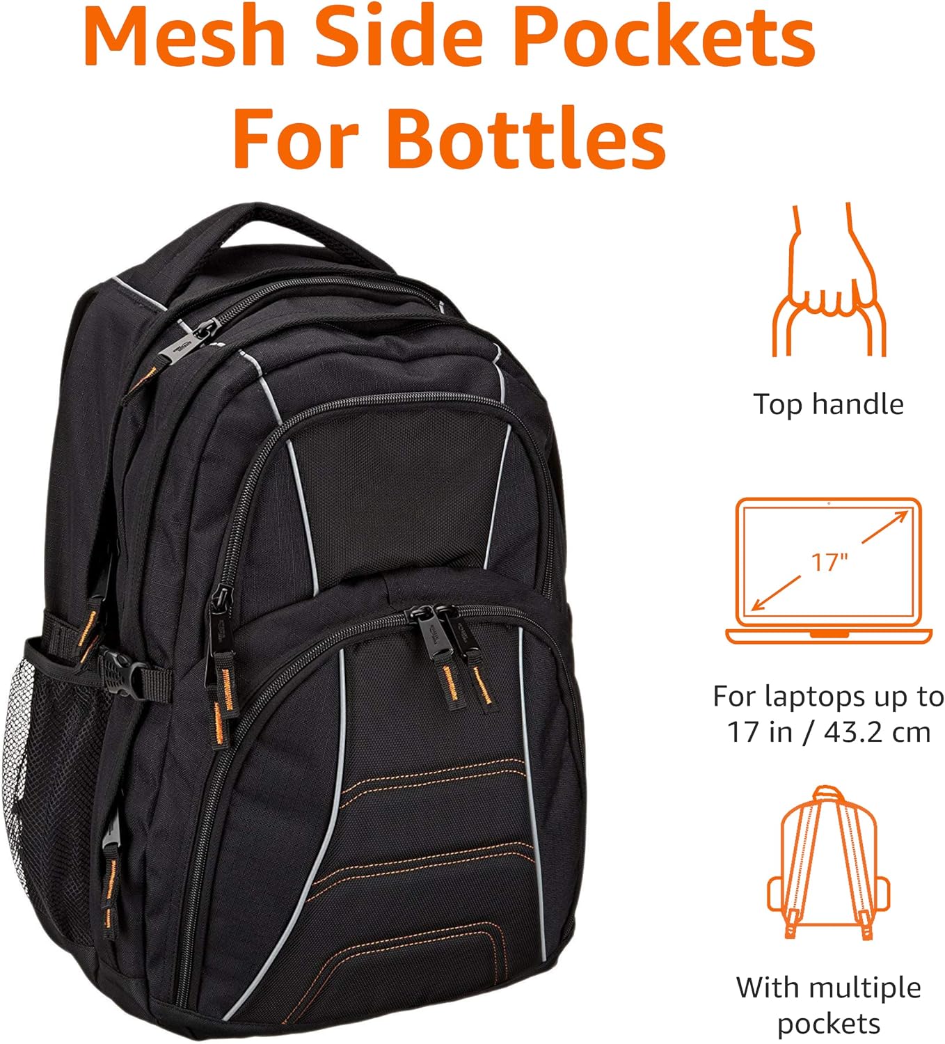 Thumbnail 2 de Amazon Basics – plecak na laptopa