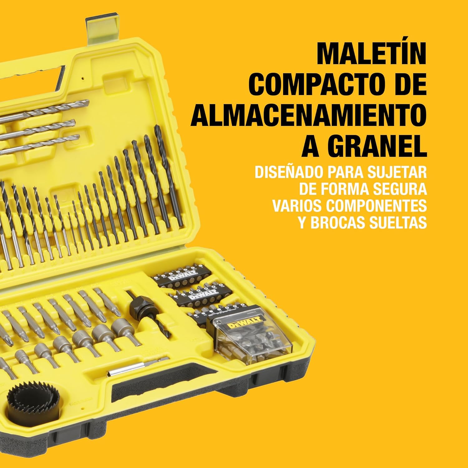 Thumbnail 5 de DEWALT DT71563-QZ Juego de taladros mixtos 100 piezas 🔧