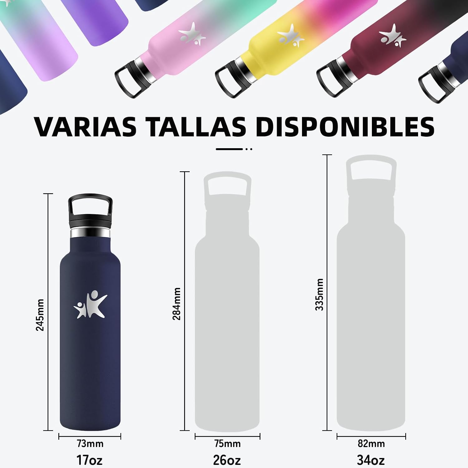 Thumbnail 5 de Borraccia Termica 500 ml con Cannuccia