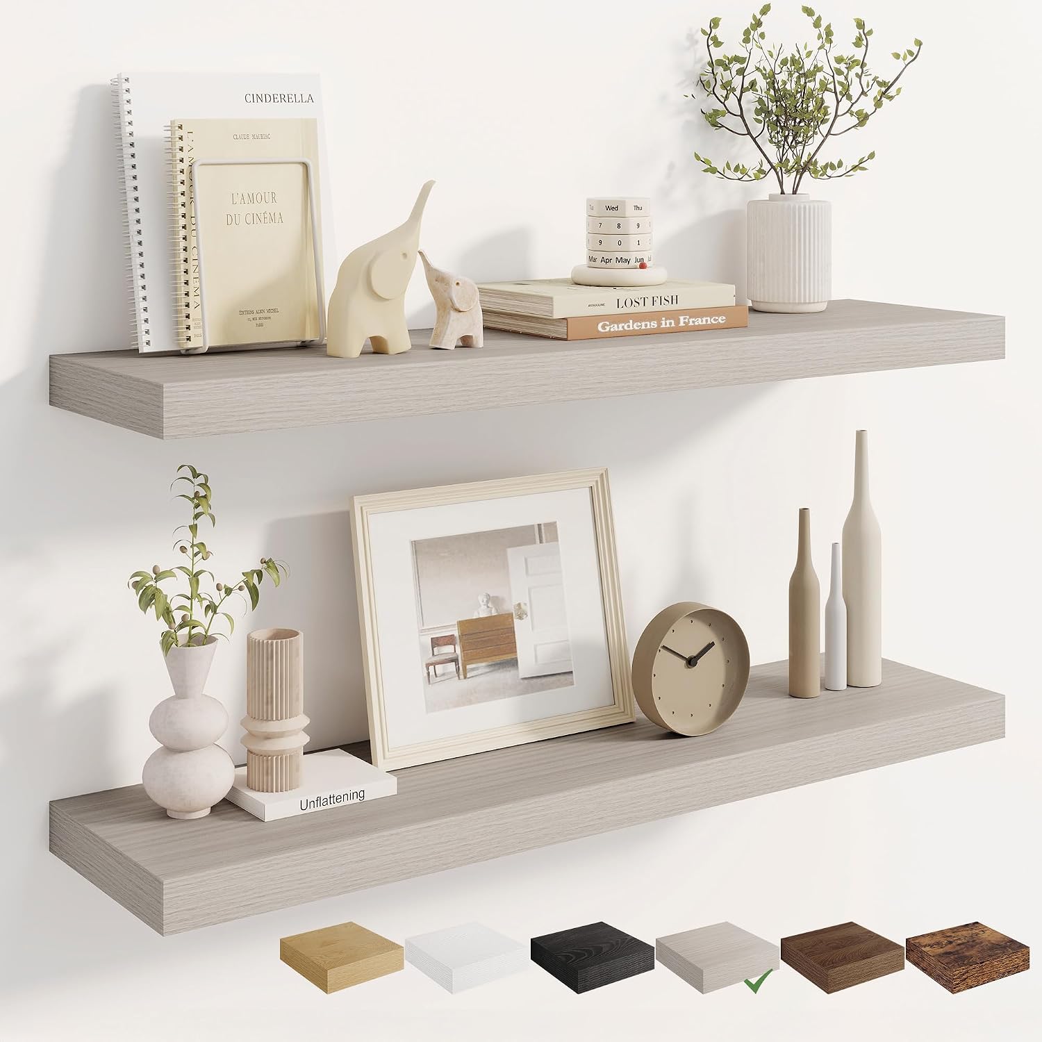 Detalle de Dreamland Floating Shelves, 36 Inches