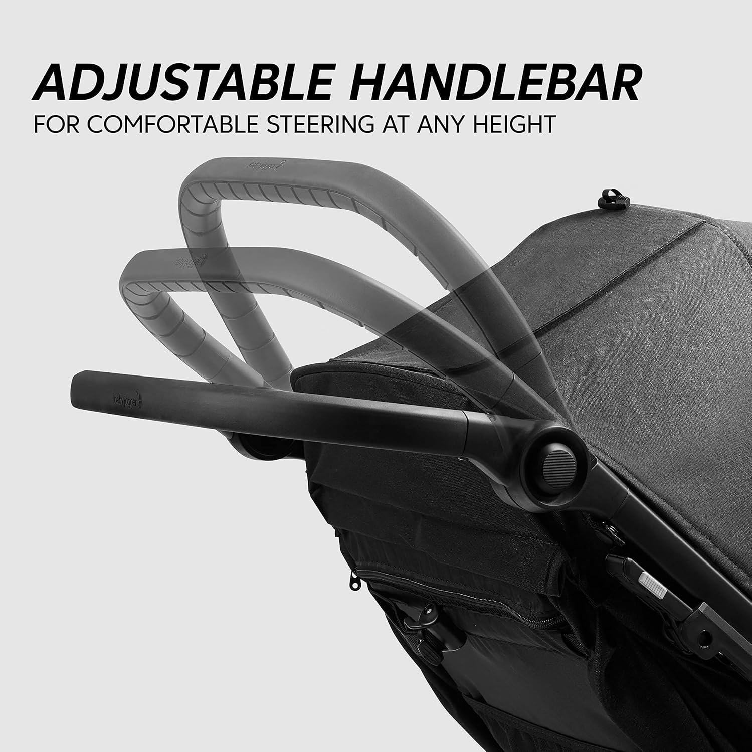 Thumbnail 4 de Baby Jogger City Mini GT2 All-Terrain Pushchair (Opulent Black) | Lightweight foldable stroller