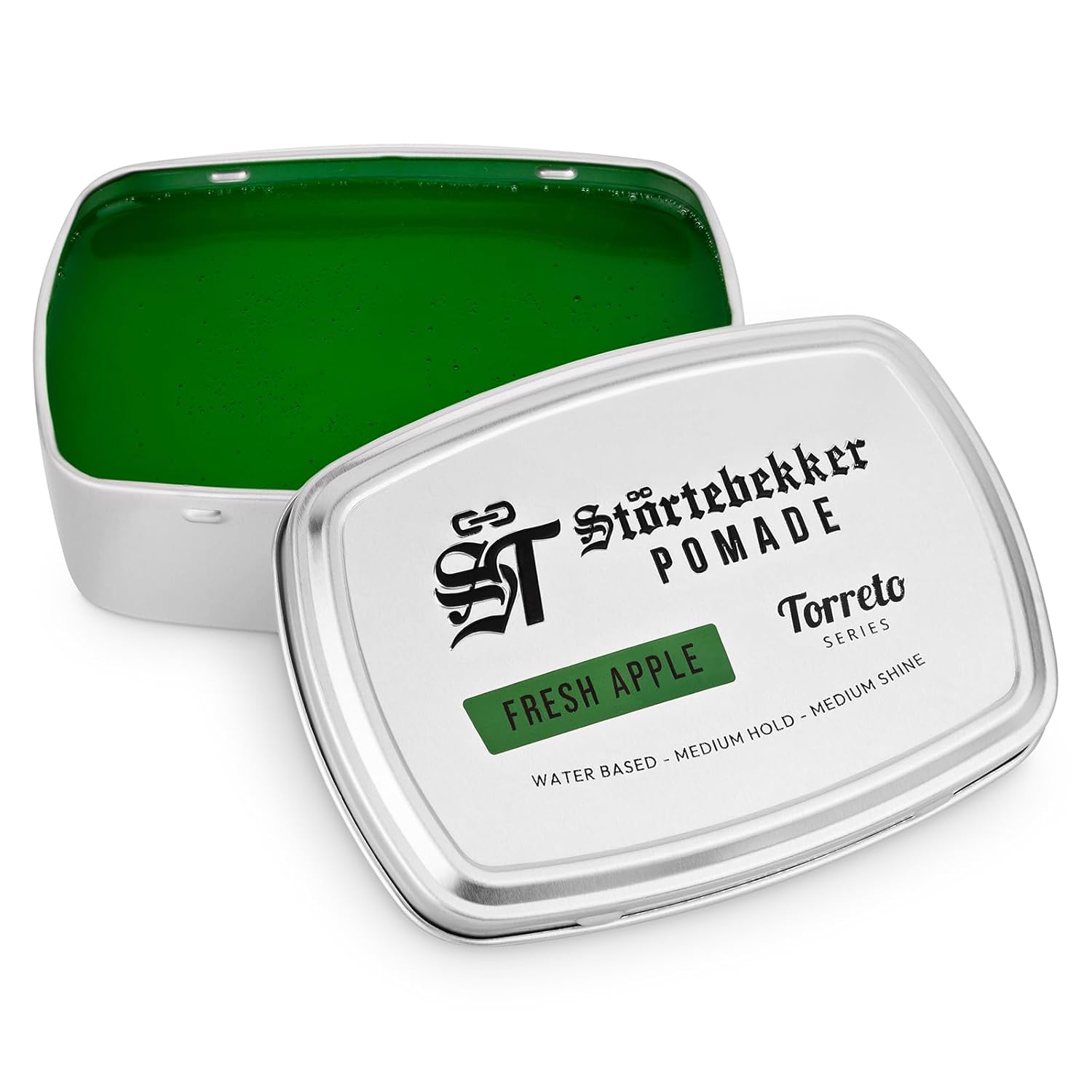 Thumbnail 2 de Störtebekker Premium Pomade Wasserbasiert Fresh Apple – Haarpomade mit mittlerem Halt und Glanz
