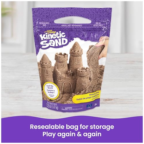 Thumbnail 6 de Kinetic Sand 3.25lb Beach Sand Amazon Exclusive – Sensory Toys for Ages 3+