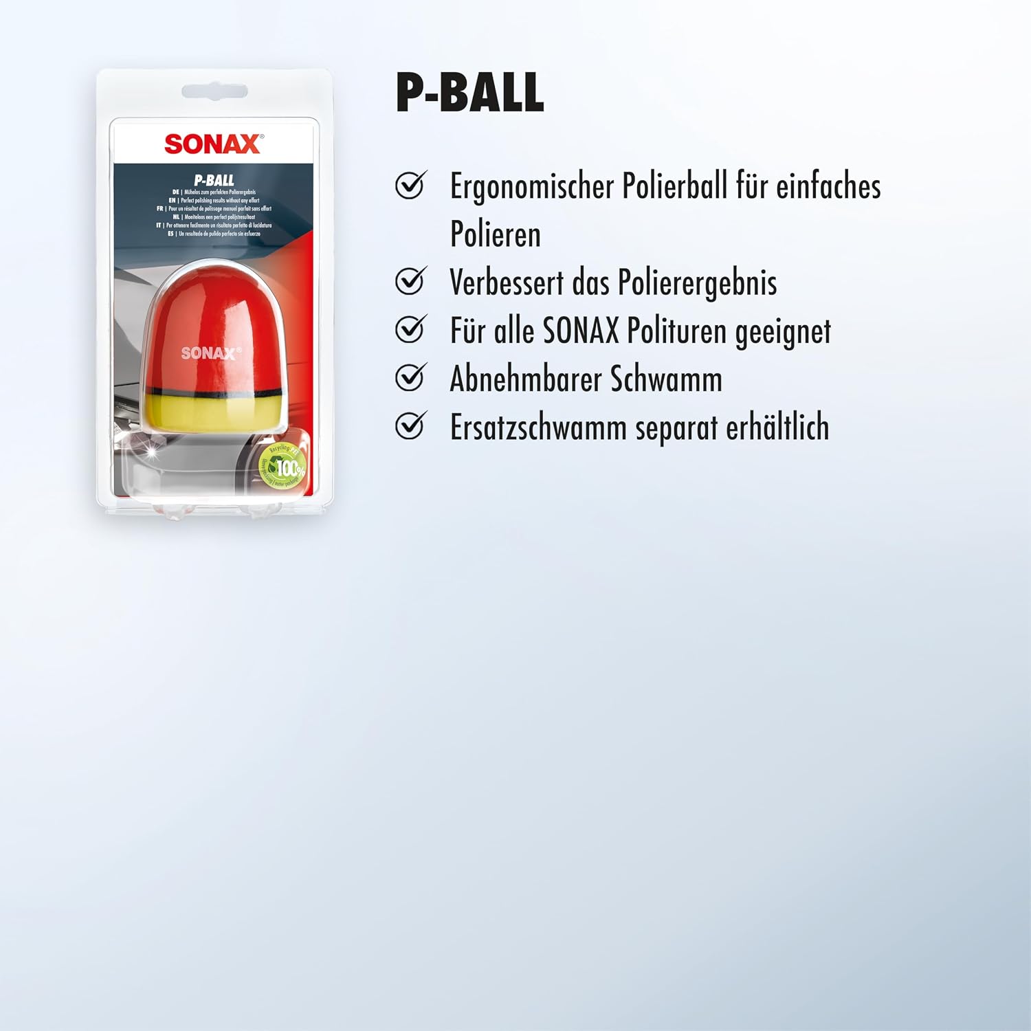Thumbnail 2 de SONAX P-Ball Polierball 1 Stück