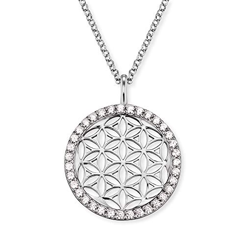 Detalle de Engelsrufer ERN-LILLIFL-ZI collar de acero inoxidable 🪙