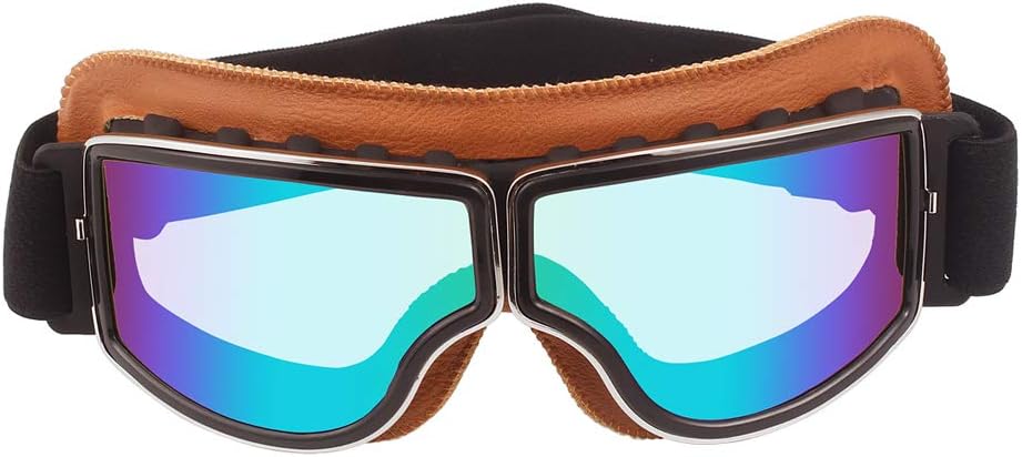Thumbnail 6 de Ashilun Retro Pilot motorcycle goggles fog-proof