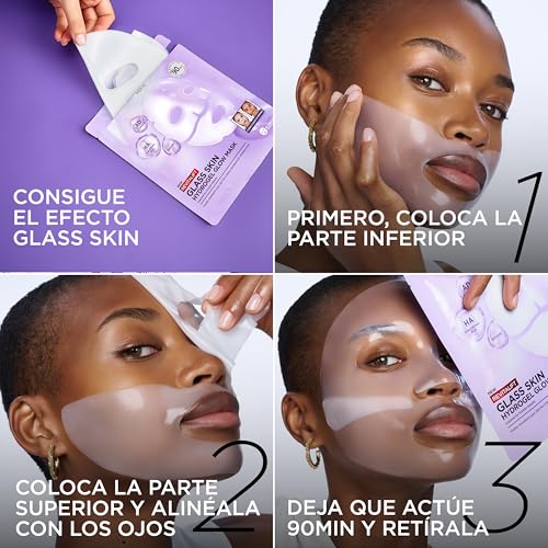 Thumbnail 5 de L'Oréal Paris Revitalift Filler Glass Skin Mascarilla Facial Hidrogel – Pack 4