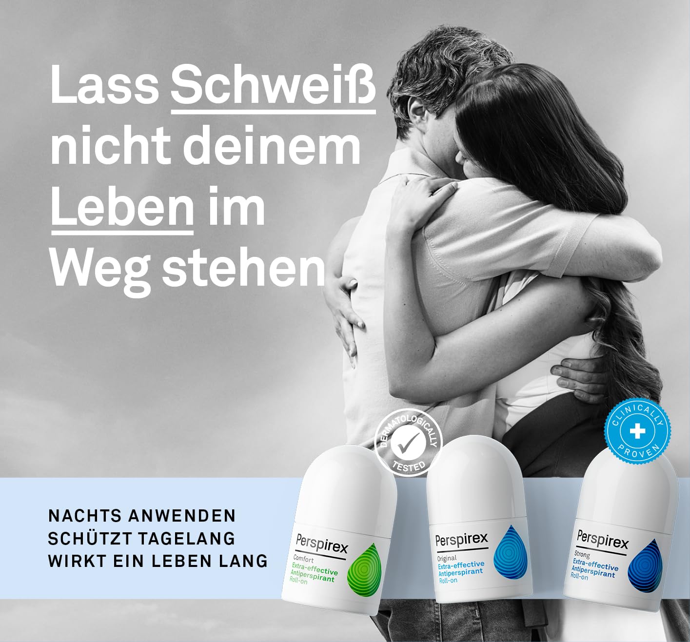 Detalle de Perspirex Comfort Antitranspirant Deo Roller (20 ml) – effektive Schweiß- und Geruchskontrolle