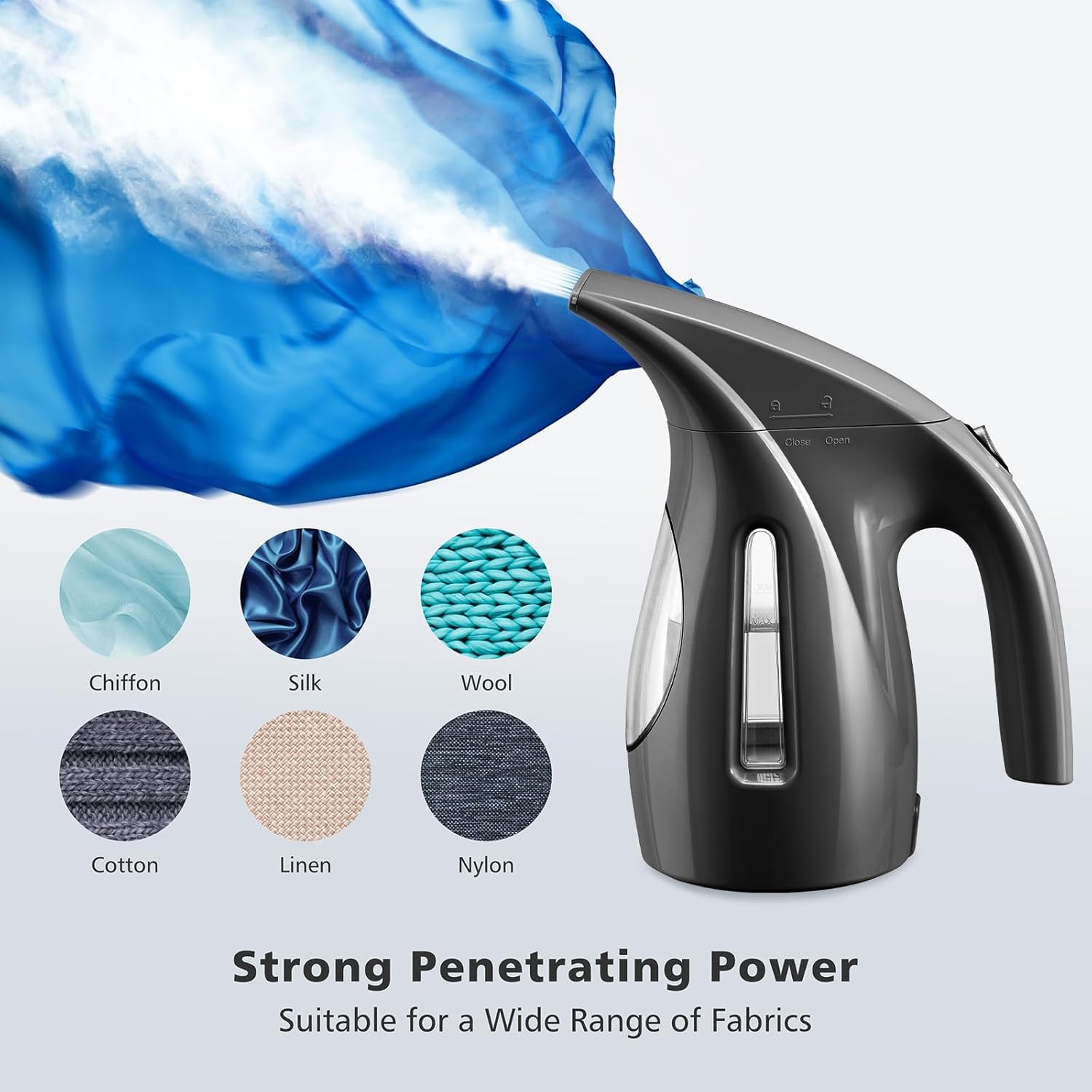 Thumbnail 3 de HiLIFE Steamer 700W Portable Garment Steamer