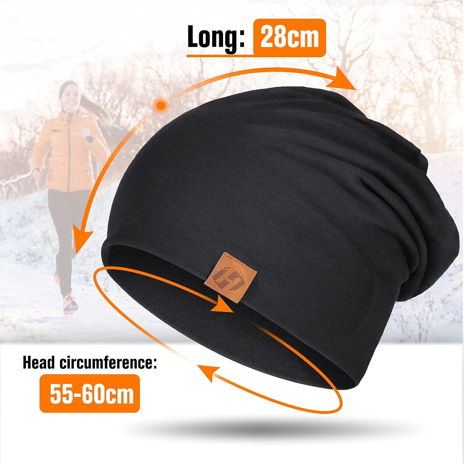 Detalle de HASAGEI Berretto Slouch Beanie