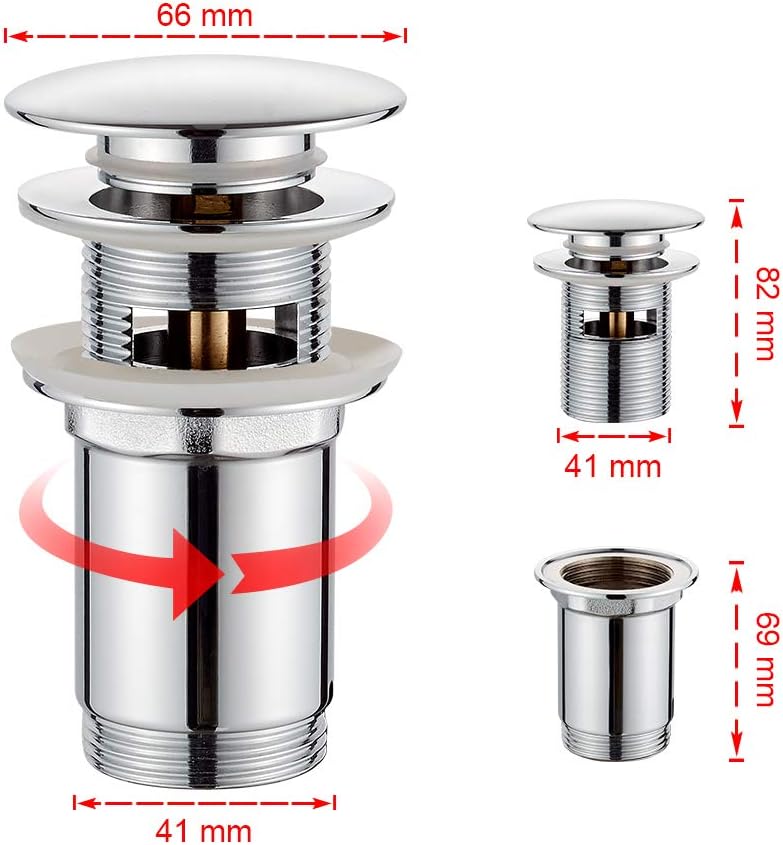 Detalle 2 de GRIFEMA G104 Scarico lavabo universale S