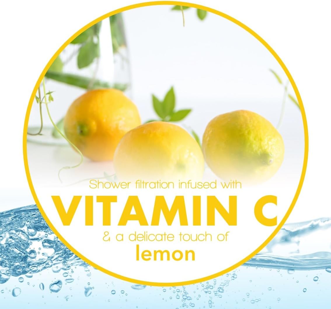 Thumbnail 1 de Filtro doccia coreano con vitamine Be-Vita limone: idratante, anti-cloro e aromaterapia rilassante