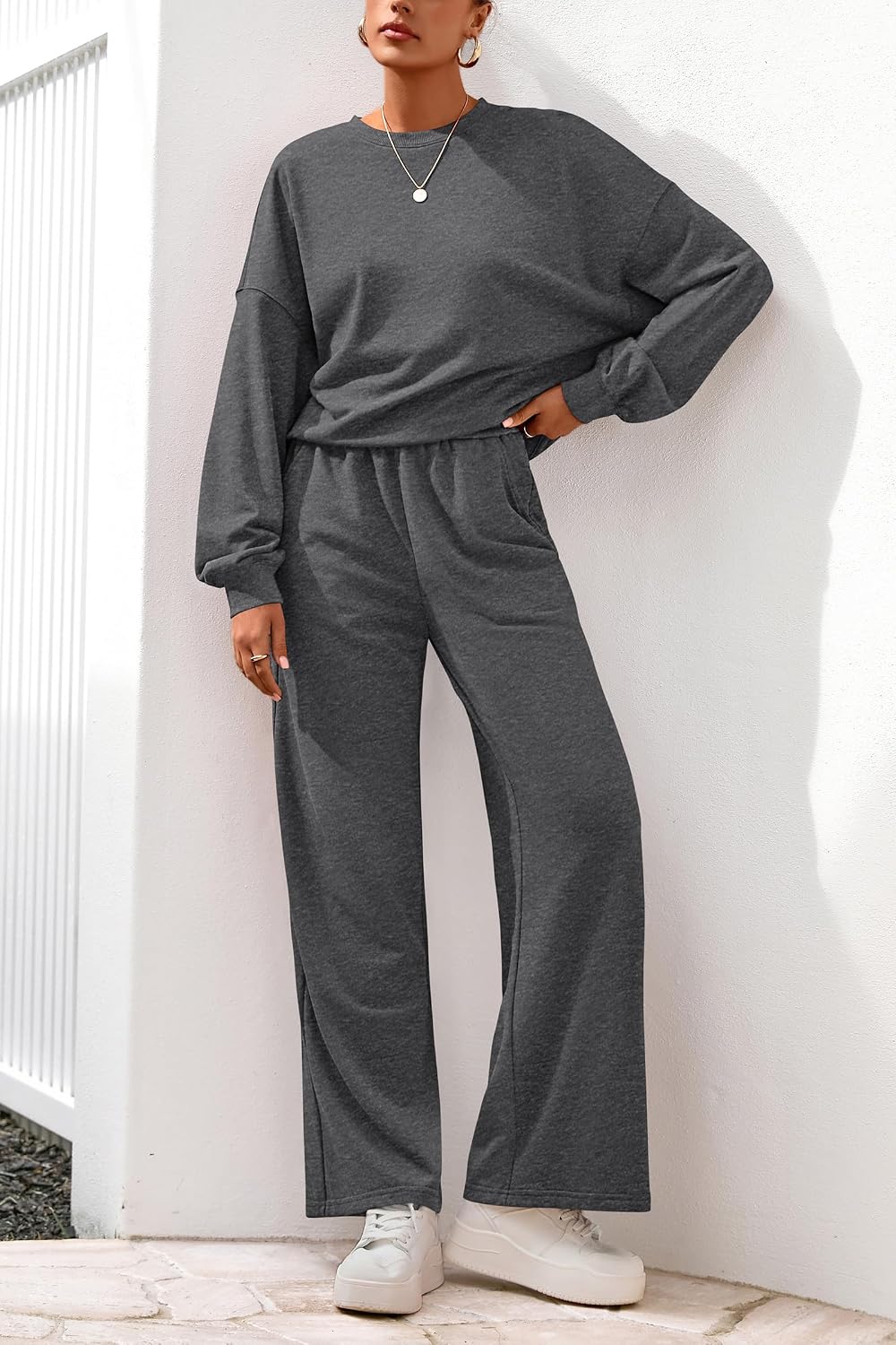Thumbnail 5 de PRETTYGARDEN 2-Piece Spring Sweatsuit