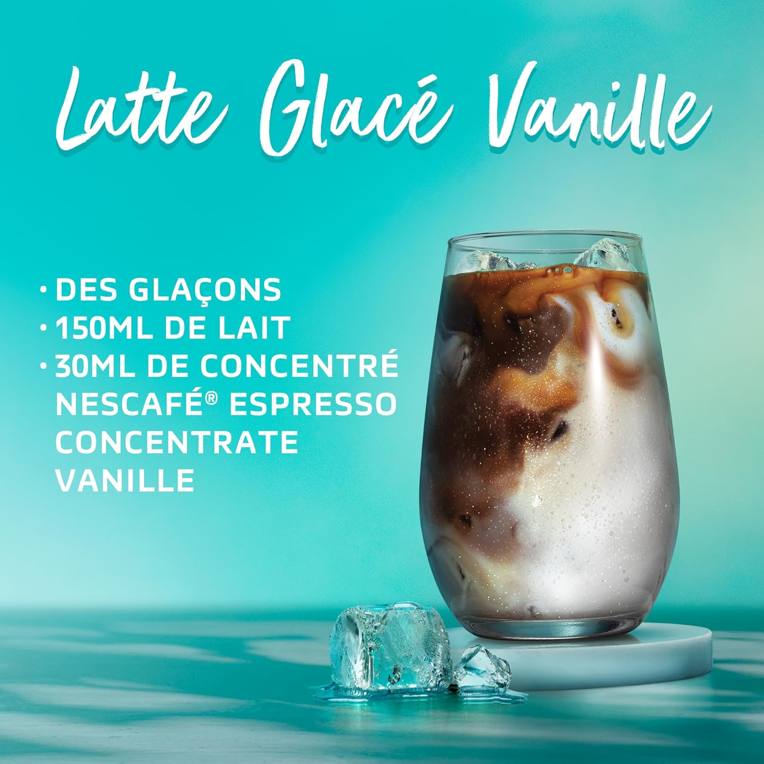 Thumbnail 3 de NESCAFÉ Espresso Concentrate Vanille – concentré de café glacé à diluer, 500 mL