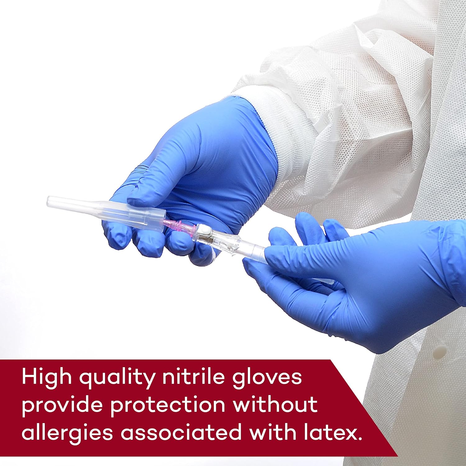 Thumbnail 1 de Dealmed Medical Exam Gloves – 200 Count Large Nitrile Gloves (Latex-Free, Ambidextrous)
