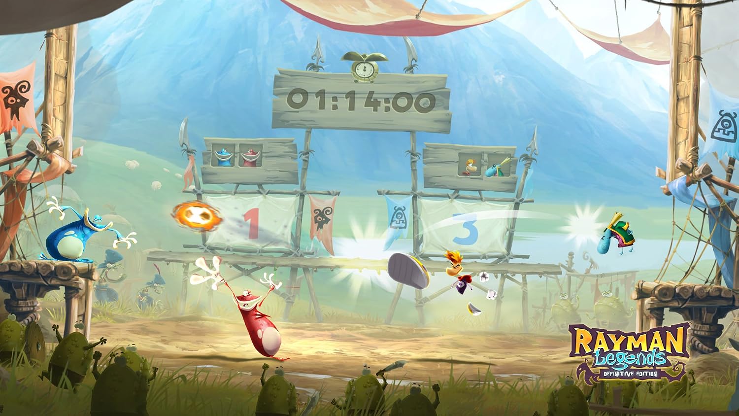 Detalle 1 de Rayman Legends Definitive Edition Nintendo Switch