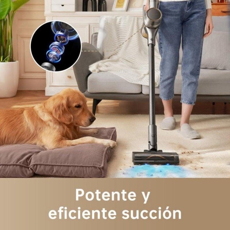 Detalle 2 de Aspiradora sin cable Dreame R20 Slim 190AW: autonomía y filtración para viviendas grandes