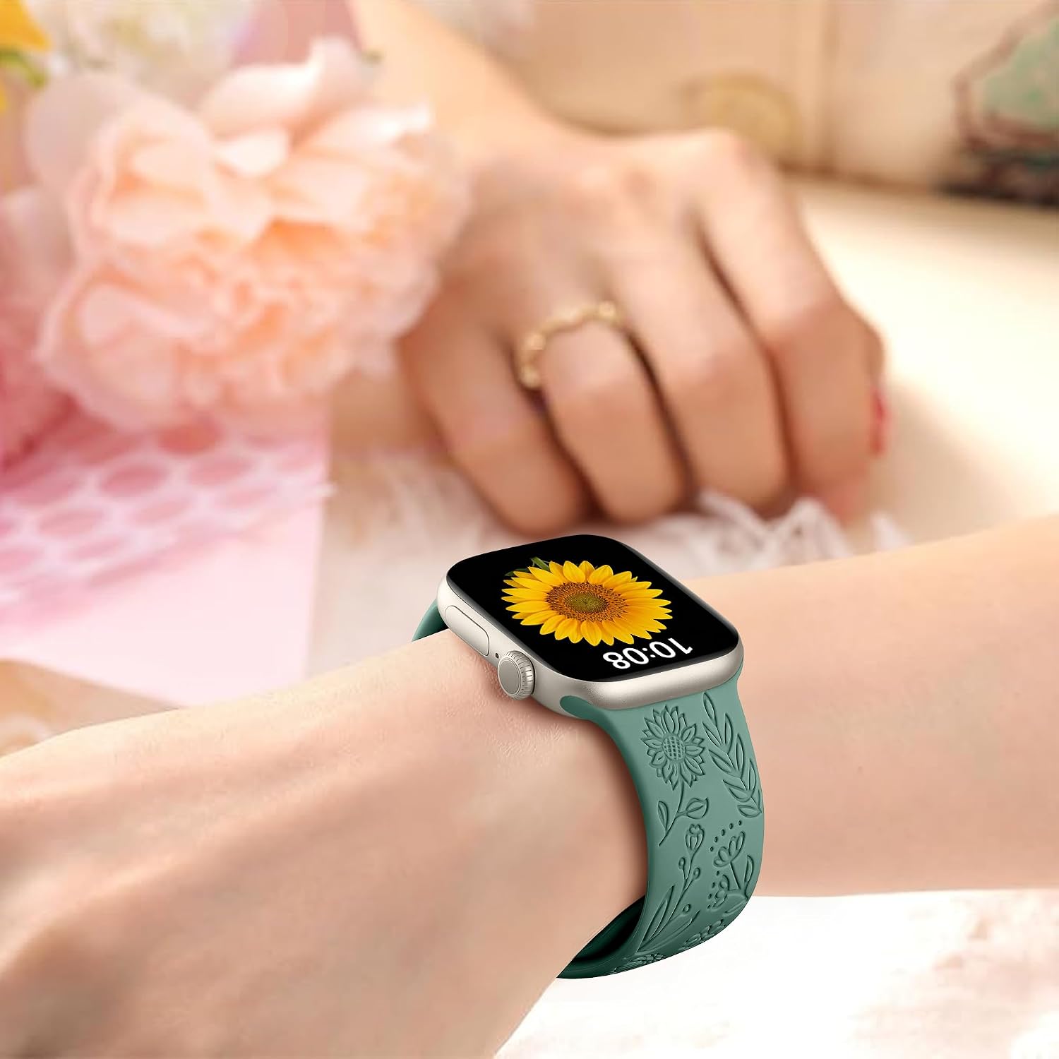 Detalle de SNBLK Apple Watch Bands, Silicone
