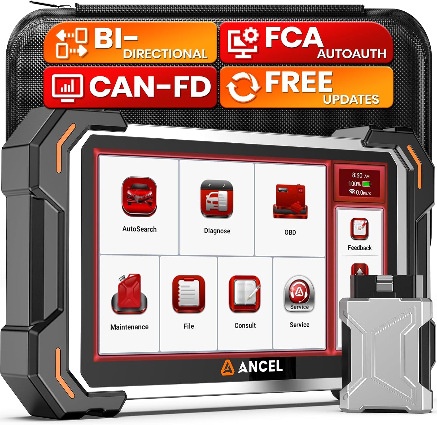 Detalle de ANCEL DS500BT 7" Diagnostic Scanner