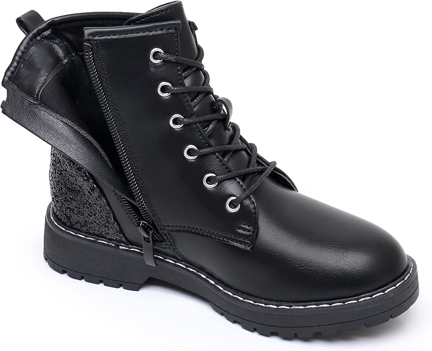Detalle de Apakowa Girls' Combat Boots