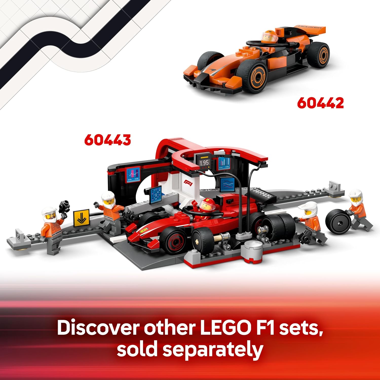 Thumbnail 6 de LEGO City F1 Truck with RB20 & AMR24 F1 Cars (60445) – Car Transporter Set