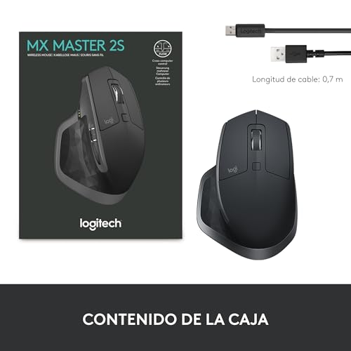 Thumbnail 10 de Logitech MX Master 2S Mouse wireless ergonomico ricaricabile