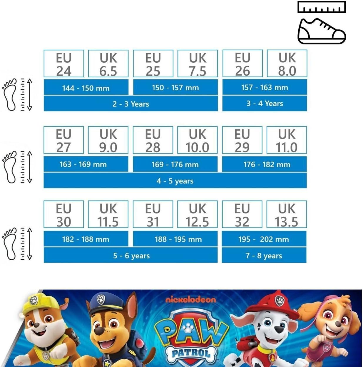 Detalle 2 de Leomil Parent_PW_HighTop_Boy_noLED_W Paw Patrol-kindersportschoenen met lichte EVA-zool