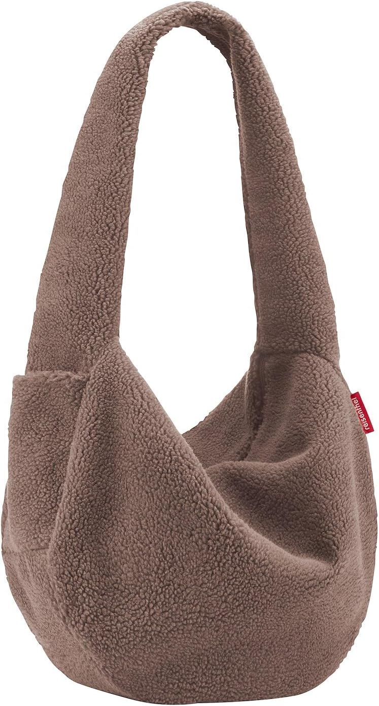 Detalle de reisenthel moonbag teddy leo olive – Praktische Umhängetasche mit 24 L Volumen