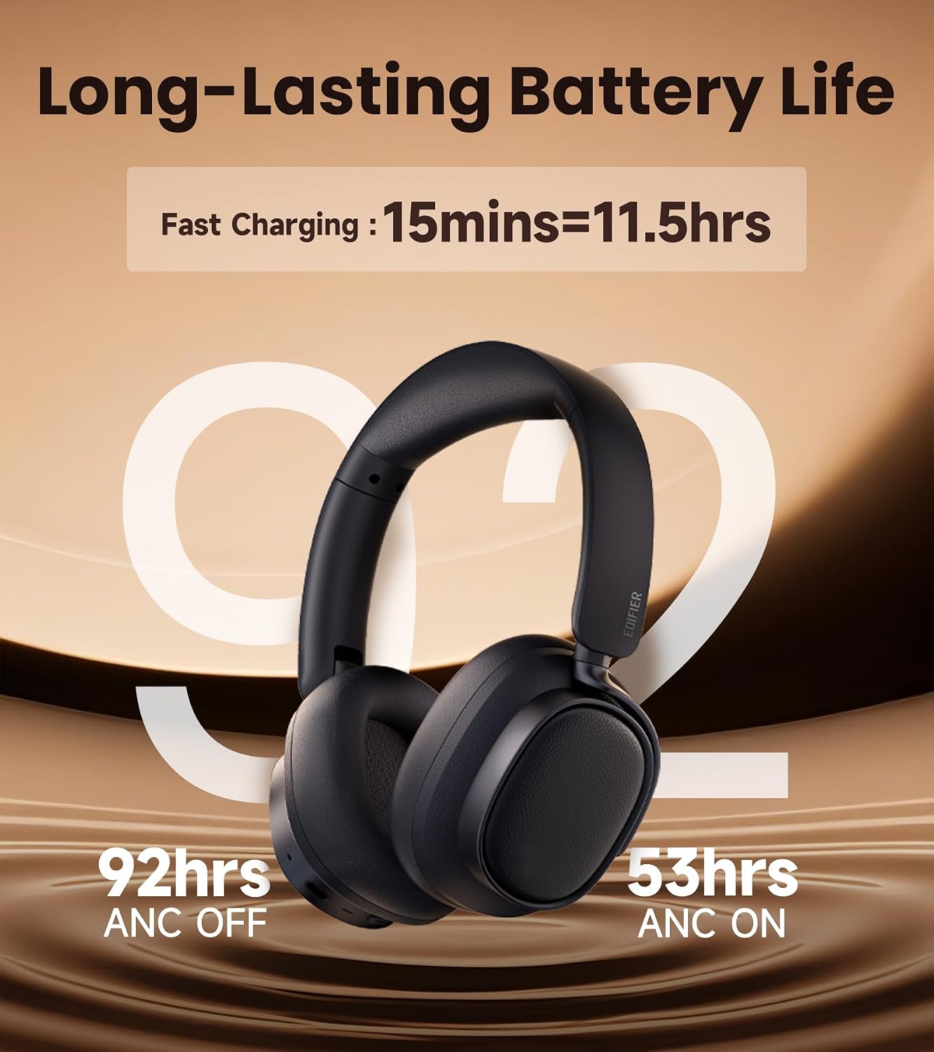 Detalle de Edifier ES850NB hybrid ANC headphones