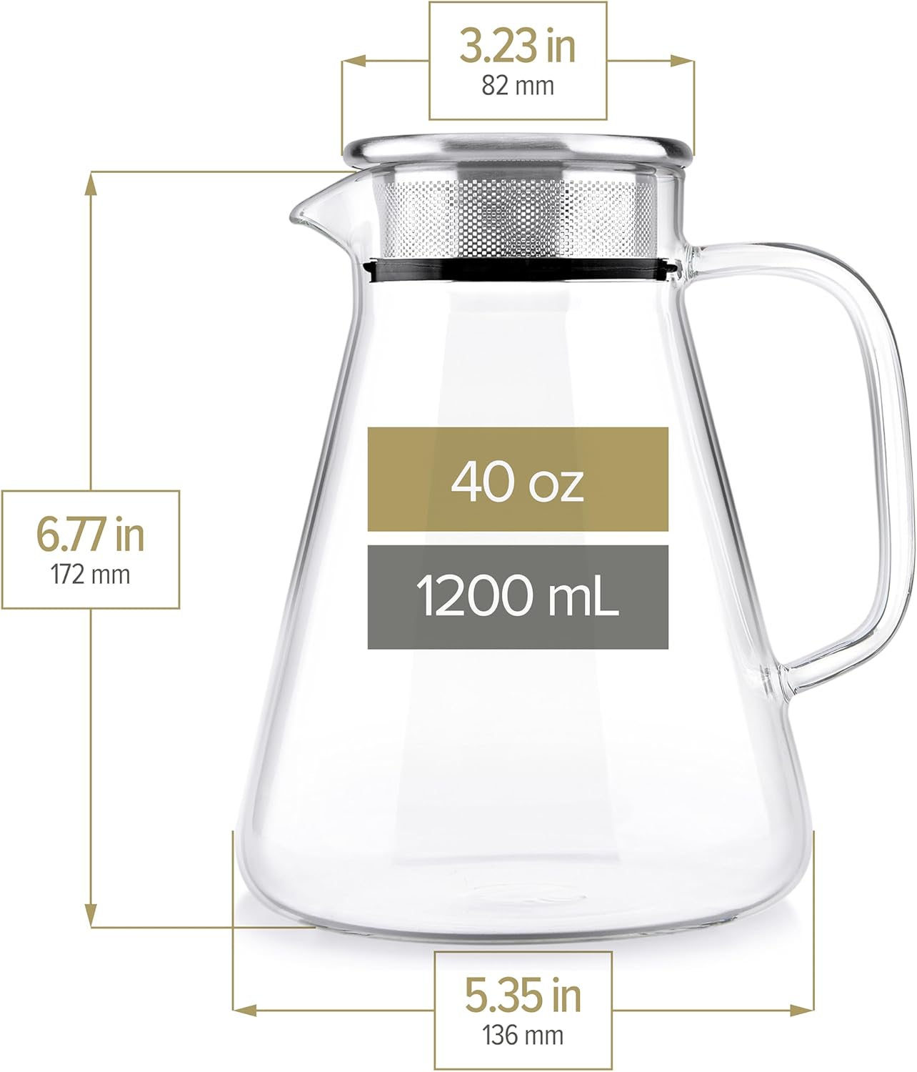 Thumbnail 4 de Teabloom One-Touch Tea Maker 40 oz teapot ๐ต