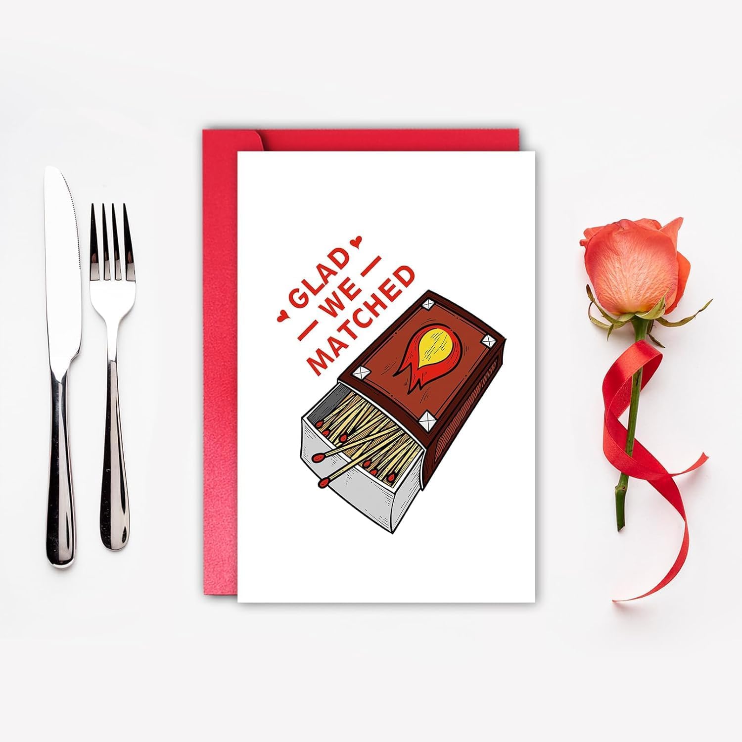 Detalle de Funny Valentine's Day card, 8 x 5.3 in