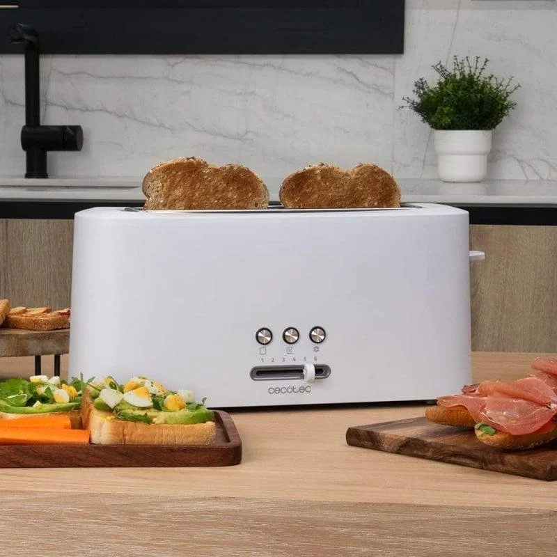 Thumbnail 3 de Cecotec Toast&Taste 10000 Extra White 980 W tostadora blanca
