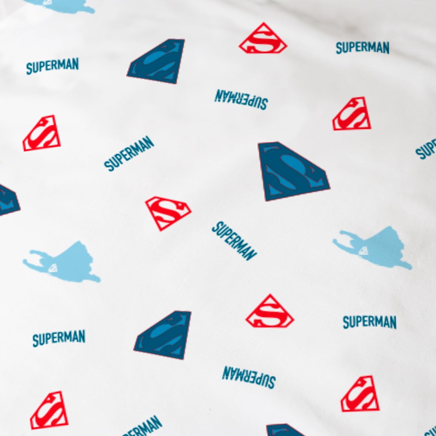 Thumbnail 3 de Parure de lit enfant OMYDREAM Superman SUPERA en 100% coton (140x200 + taie 63x63)