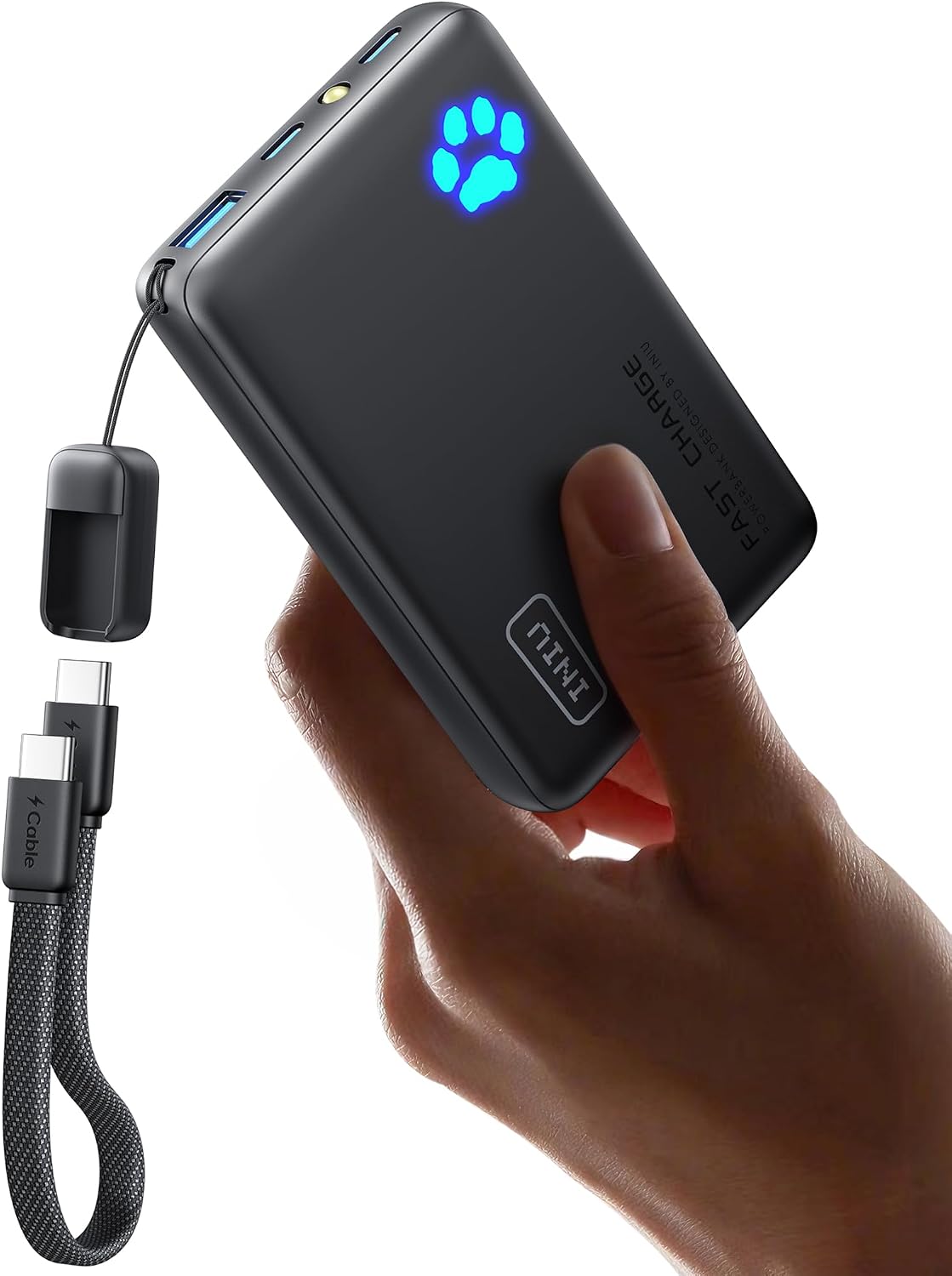 Detalle de INIU 45W Power Bank 10000mAh