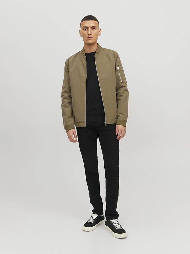 Thumbnail 5 de JACK & JONES JJERUSH bomber Verde-2 Talla M
